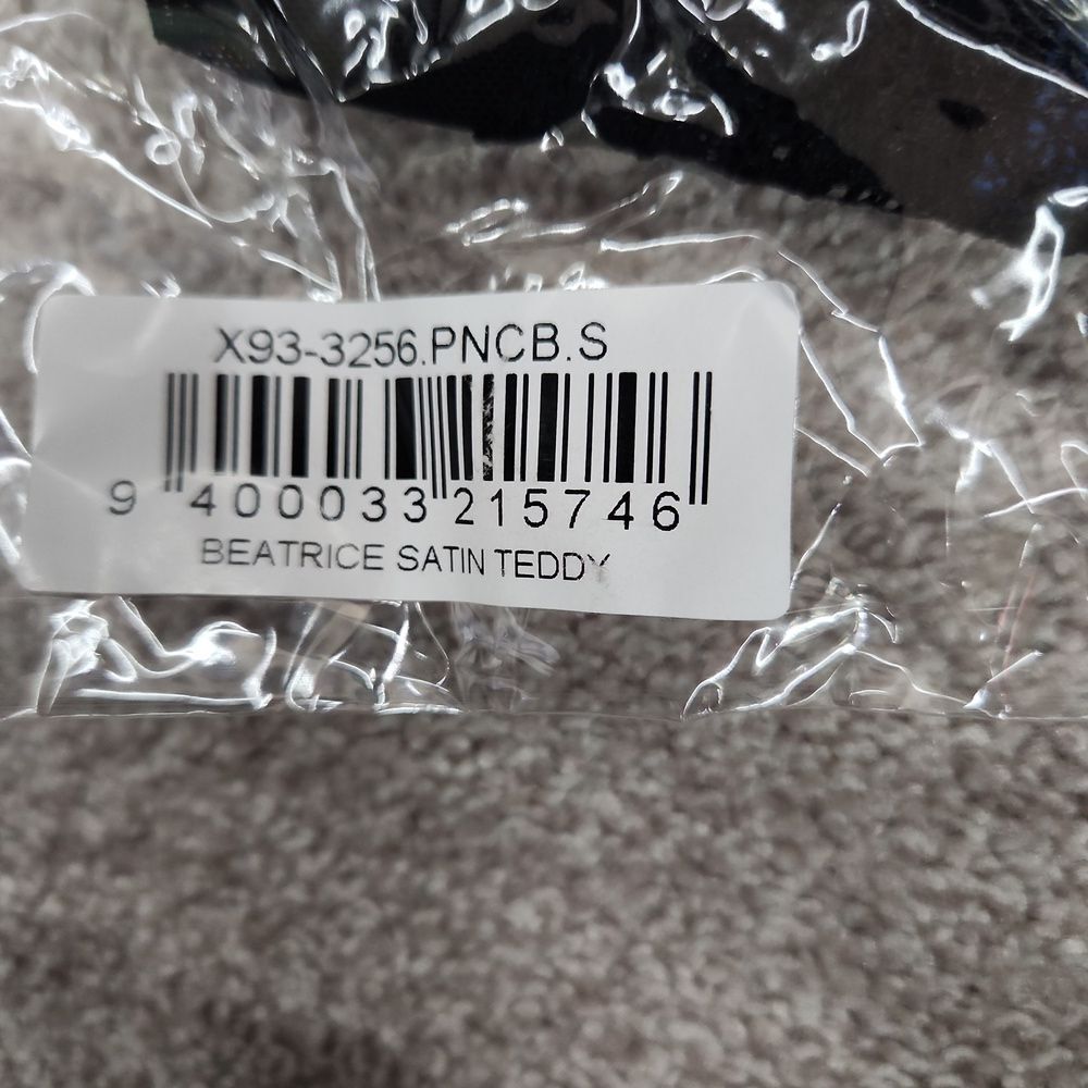NWT Frederick’s of Hollywood Beatrice Satin Teddy Lingerie (Size S) - Picture 3 of 7